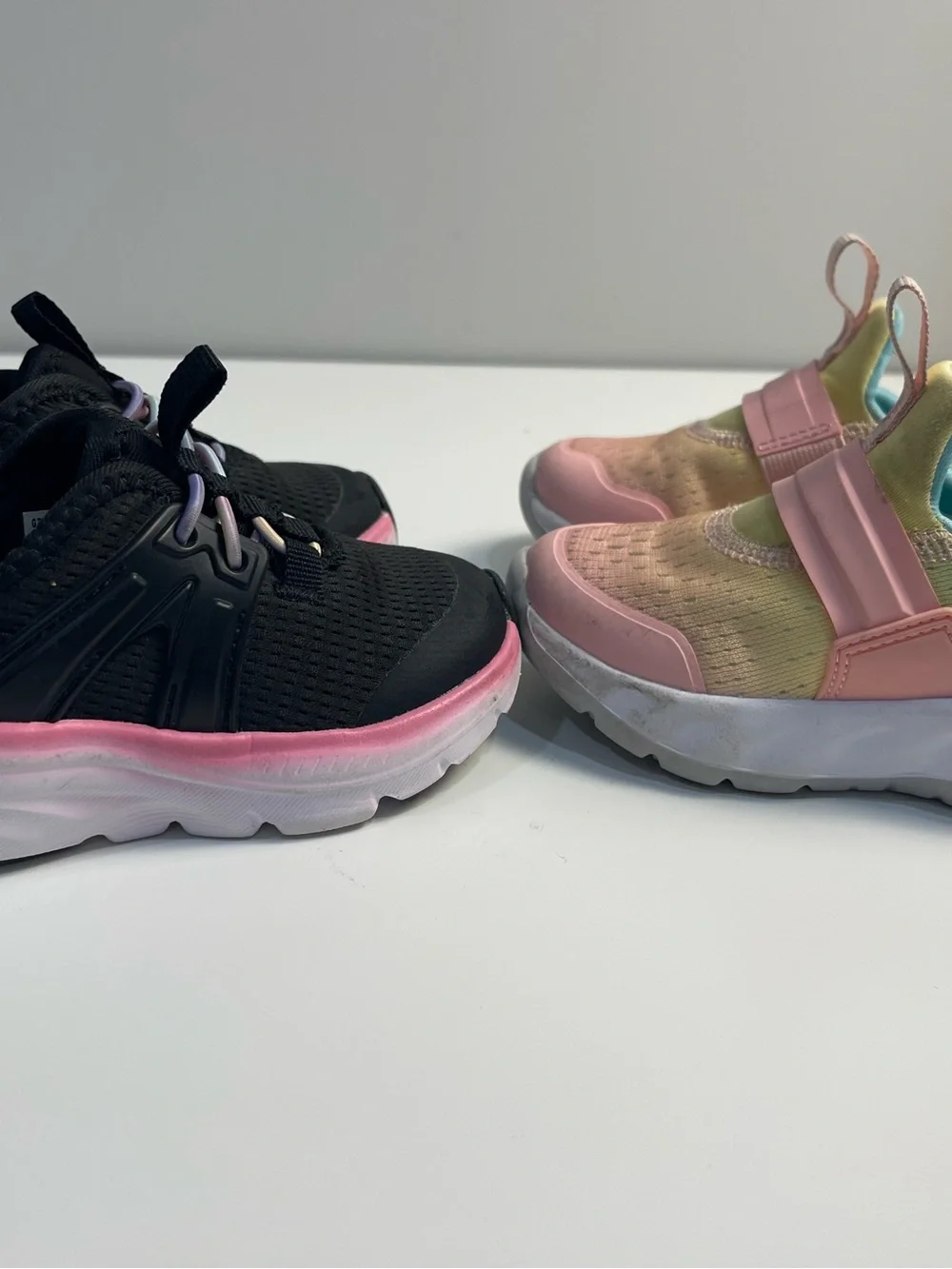 2 pairs Athletic Works toddler shoes great condition size 5
